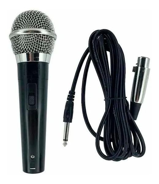 Imagem de Microfone Profissional Fio 5m Karaoke Palestras Igrejas P10