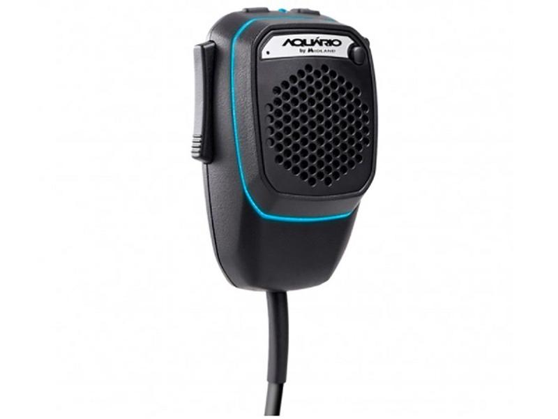 Imagem de Microfone Ptt Rádio Px 4 Pinos Dual Mike Mk-0204 Aquário