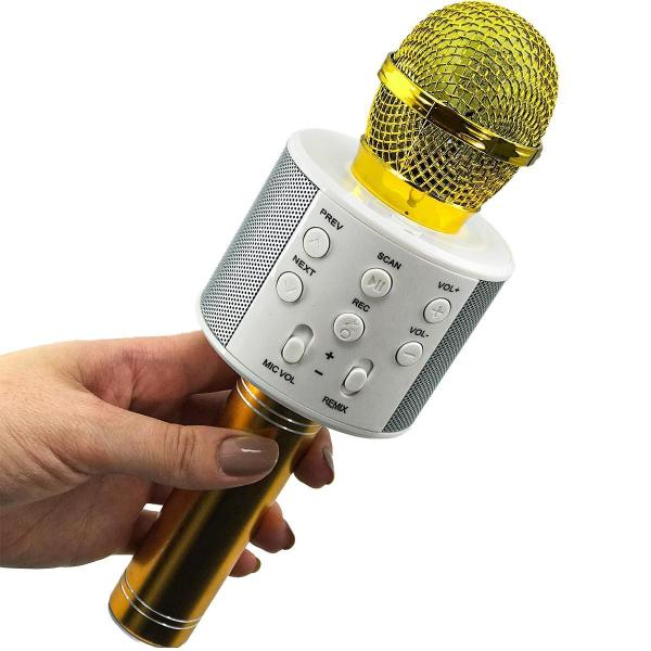 Imagem de Microfone Sem Fio Bluetooth Karaoke - Ws858