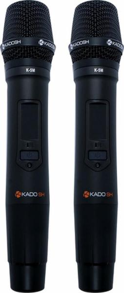 Imagem de Microfone Sem Fio De Mao Duplo Profissional Kdsw-502M Kadosh