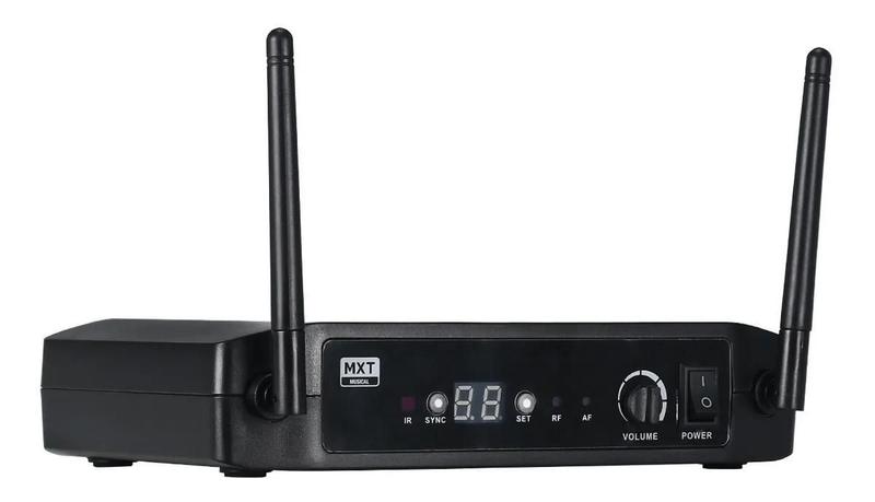 Imagem de Microfone Sem Fio Headset/Lapela MXT UHF-516BP