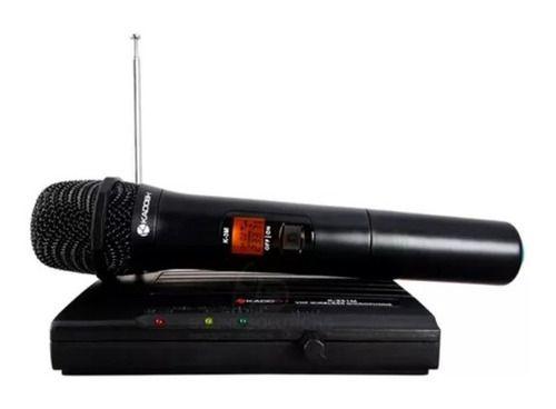 Imagem de Microfone Sem Fio Kadosh K-231m Vhf Preto Bastão Mão Pilha 