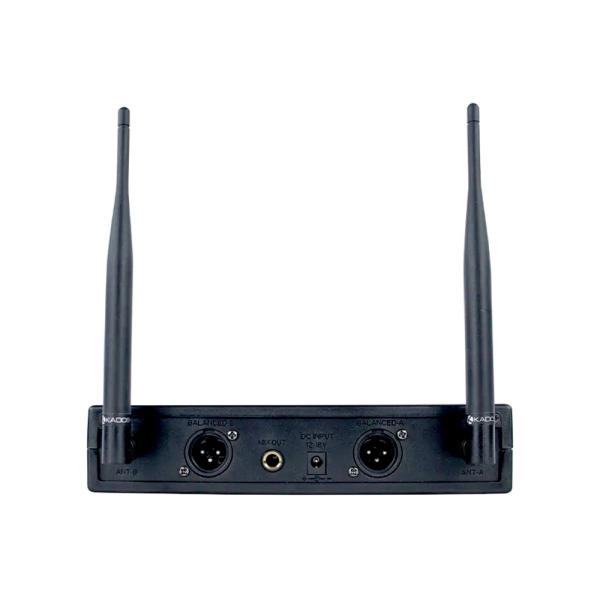 Imagem de Microfone Sem Fio Kadosh K-412H UHF Duplo Headset