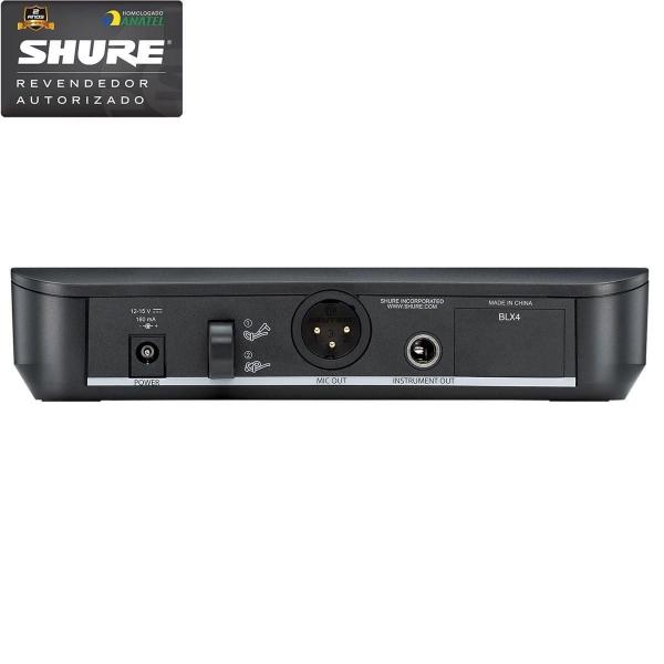 Imagem de Microfone Sem Fio Shure BLX24BR/PG58 M15