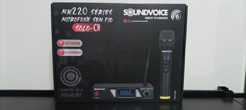 Imagem de Microfone sem fio soundvoice mm-220 sf único