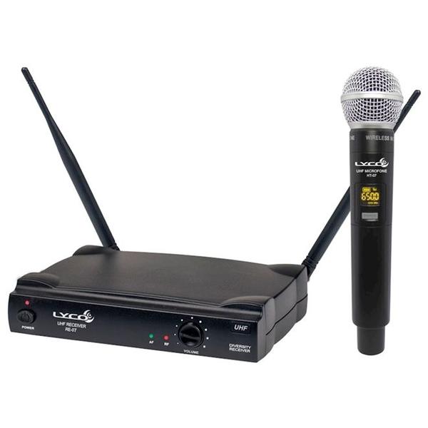 Imagem de Microfone Sem Fio Uhf Lyco UH 07 M