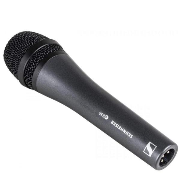 Imagem de Microfone Sennheiser E385 Dinamico Cardioide Preto