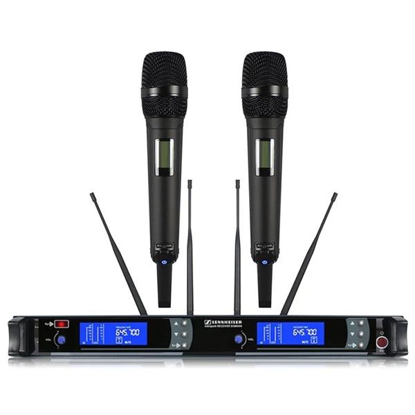 Imagem de Microfone Sennheiser Sem Fio Duplo Uhf Profissional Skm9000