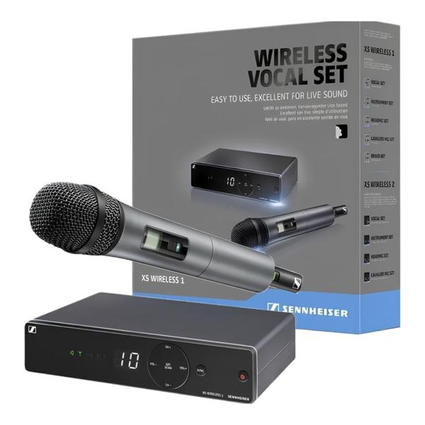 Imagem de Microfone Sennheiser XSW1-835A Vocal Som Ao Vivo UHF Preto