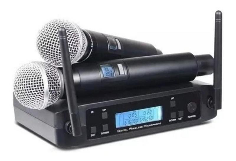 Imagem de Microfone Shure Sem Fio Duplo Glxd4 Beta 58A Novo