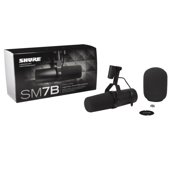 Imagem de Microfone shure sm7b dinâmico cardioide