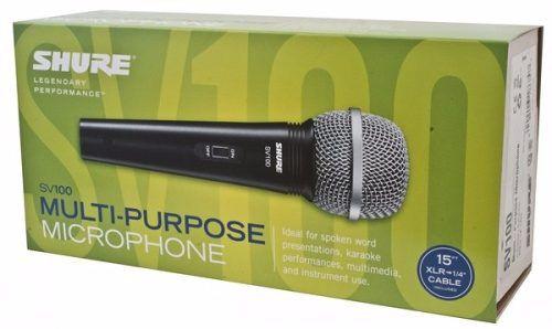 Imagem de Microfone Shure SV100 + Cabo 4,5m