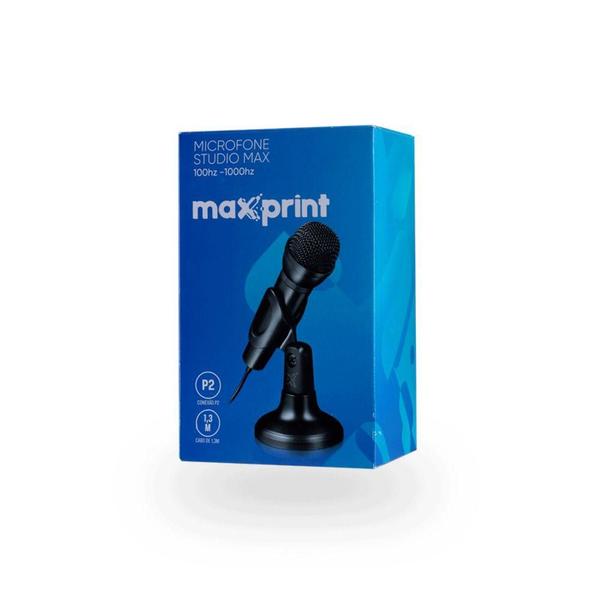 Imagem de Microfone Studio Max P2 - Maxprint