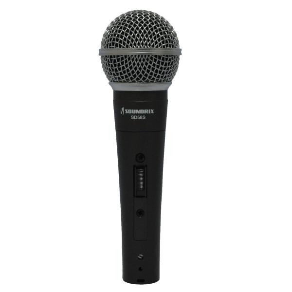 Imagem de Microfone Vocal Dinâmico SD-58S - Soundrix