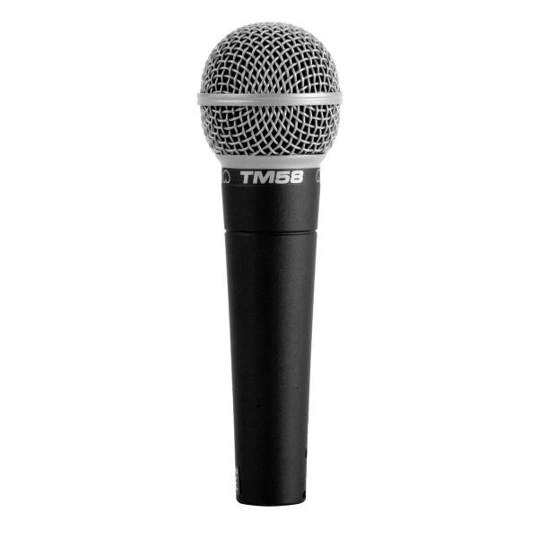 Imagem de Microfone Vocal Superlux TM58 Dinâmico Karaokê Homologação: 20541309203