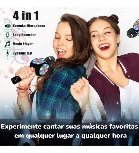 Imagem de Microfone Youtuber C/ Caixa De Som Speaker Grava E Muda Voz