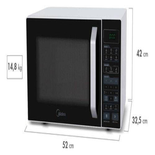 Imagem de Microondas 35 Litros 52X32X42Cm Smart Plate 127V - Midea