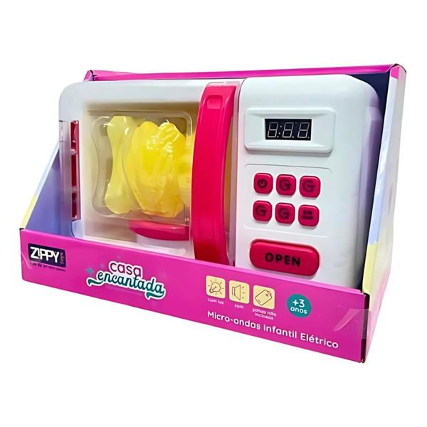 Imagem de Microondas Infantil Elétrico Casa Encantada Zippy Toys - 9257