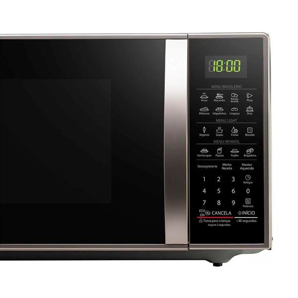 Imagem de Microondas LG 30 Litros Limpa Fácil MS3043BR