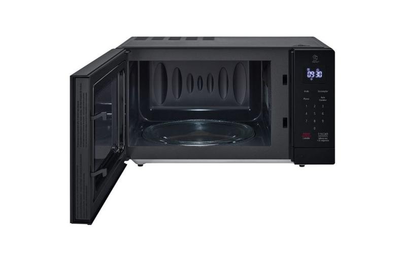 Imagem de Microondas lg grill neo chef limpa fácil preto 30 litros 220v mg3035ds