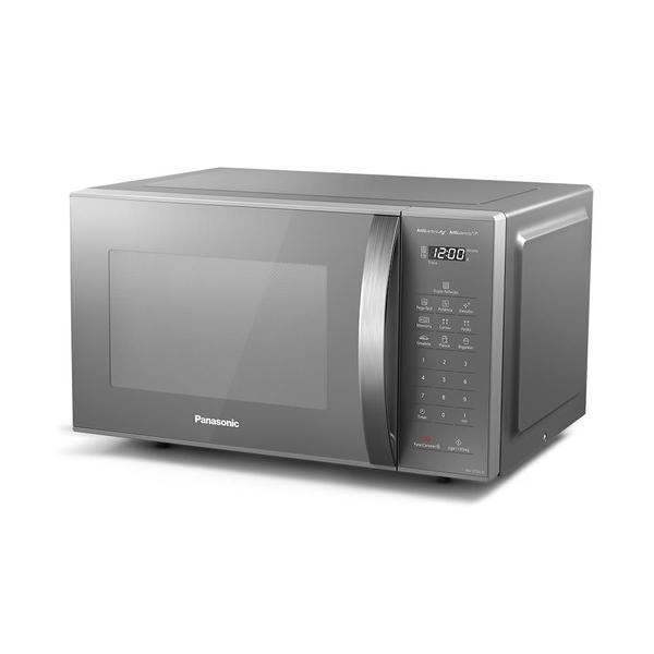 Imagem de Microondas Panasonic Dupla Refeição 27L Prata - ST55LMRU