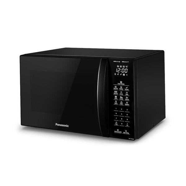 Imagem de Microondas Panasonic Dupla Refeição 34L Black Glass NN-ST66NBRU