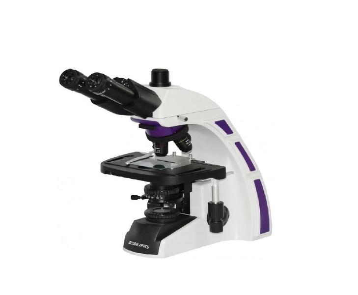 Imagem de Microscopio Trinocular Otica Finita Acromatico LED Aumento 1000x