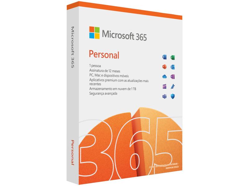 Imagem de Microsoft 365 Personal Office 365 apps 1TB