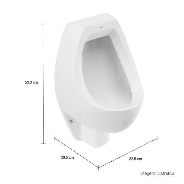 Imagem de Mictório com Sifão Integrado Branco M.715.17