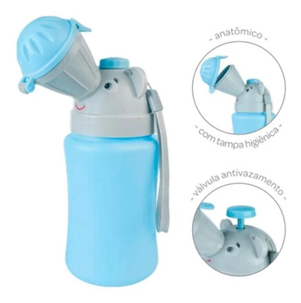 Imagem de Mictório Infantil Masculino Portátil Com Sistema Antiodor 500ml Buba