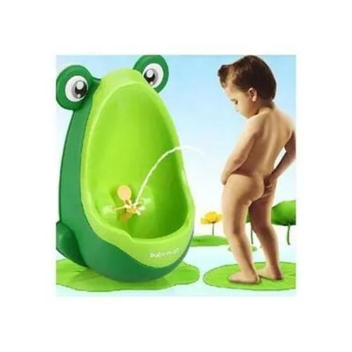 Imagem de Mictório Infantil Sapinho Buba - Verde, Micbaby, 3 ventosas