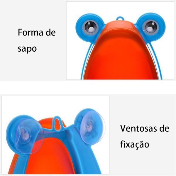 Imagem de Mictório Penico Infantil Sapinho Para Desfralde Troninho