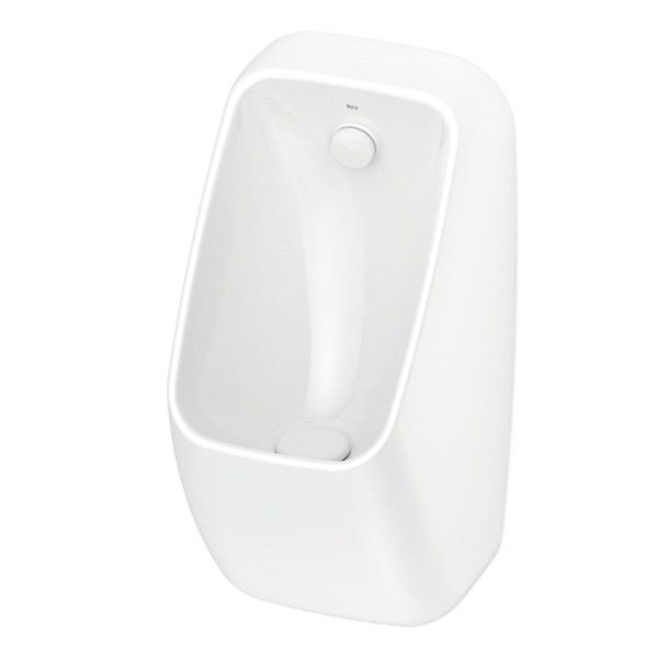 Mictório Rimless com Entrada Traseira Proton Square Roca Imagem de Mictório Rimless com Entrada Traseira Proton Square Roca