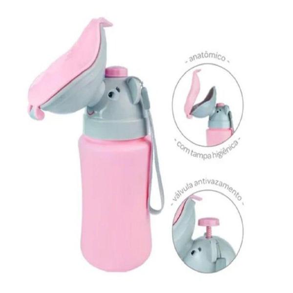 Imagem de Mictório S.O.S Portatil Rosa 350ML - Buba