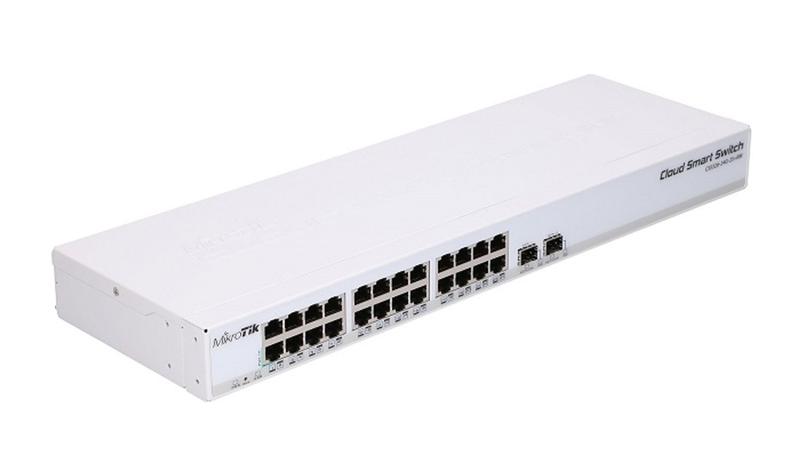 Imagem de Mikrotik Cloud Smart Switch Css326-24g-2s+rm