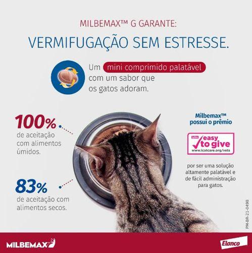 Imagem de Milbemax Para Gatos De 2 A 8 Kg - 2 Comprimidos Vermifugo