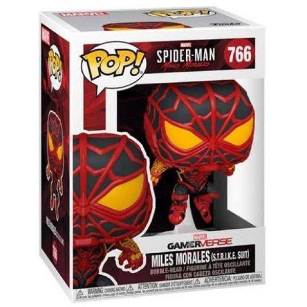 Imagem de Miles Morales Spider Man Strike, Homem Aranha Original 766 - Funko Pop 