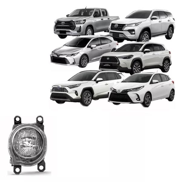 Imagem de Milha LED Corolla Cross Hilux Yaris Sw4 2021 a 2025 Esquerdo