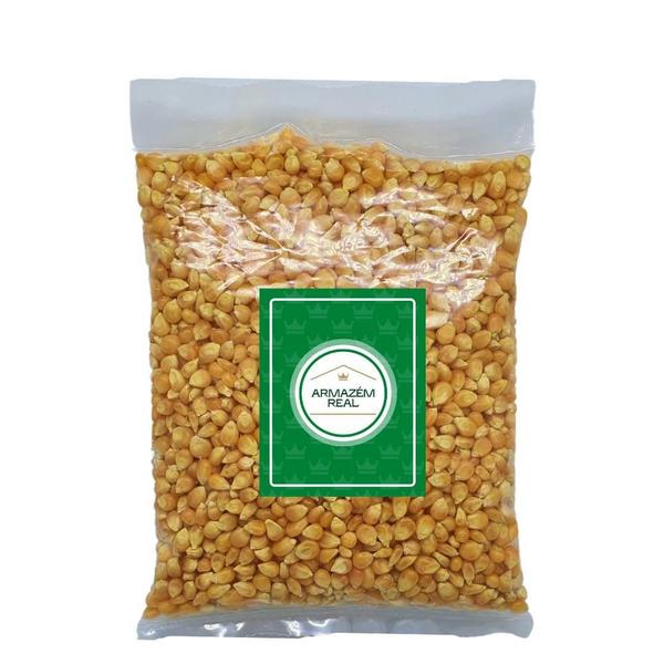 Milho De Pipoca 500G Grão Alta Qualidade Armém - Armazém Real Imagem de Milho De Pipoca 500G Grão Alta Qualidade Armém