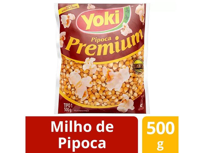 Milho de Pipoca Yoki Premium - 500g Imagem de Milho de Pipoca Yoki Premium - 500g