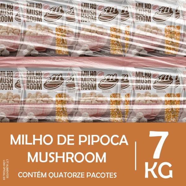 Imagem de Milho Diferenciado Pipoca Mushroom 7K Receitas Gourmet Ltt Alimentos