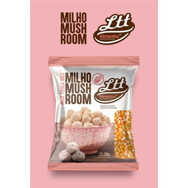 Milho Para Pipoca Mushroom Super Grão Gourmet 500g Ltt Alimentos Imagem de Milho Para Pipoca Mushroom Super Grão Gourmet 500g Ltt Alimentos