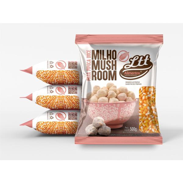 Milho Para Pipoca Mushroom Super Grão Gourmet 500g Ltt Alimentos Imagem de Milho Para Pipoca Mushroom Super Grão Gourmet 500g Ltt Alimentos