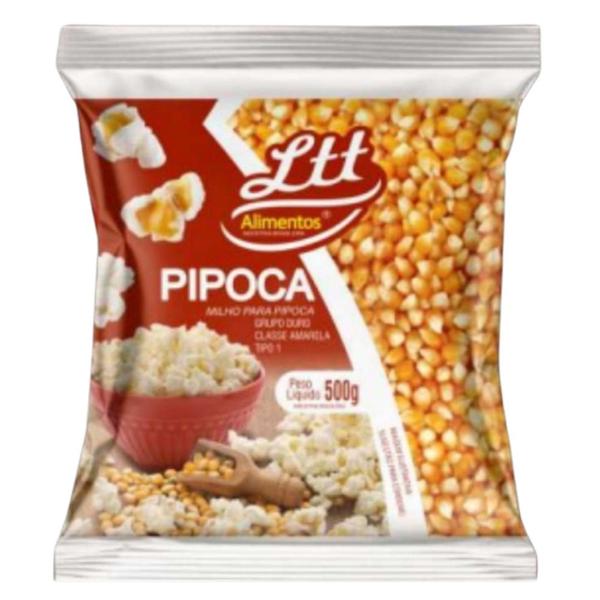 Imagem de Milho Para Pipoca Tipo1 500g Ltt Alimentos Original