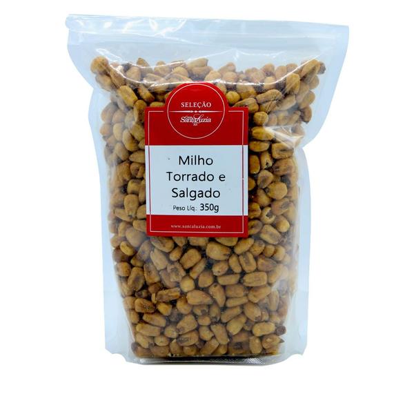 Milho Torrado e Salgado Casa Santa Luzia 350g Imagem de Milho Torrado e Salgado Casa Santa Luzia 350g