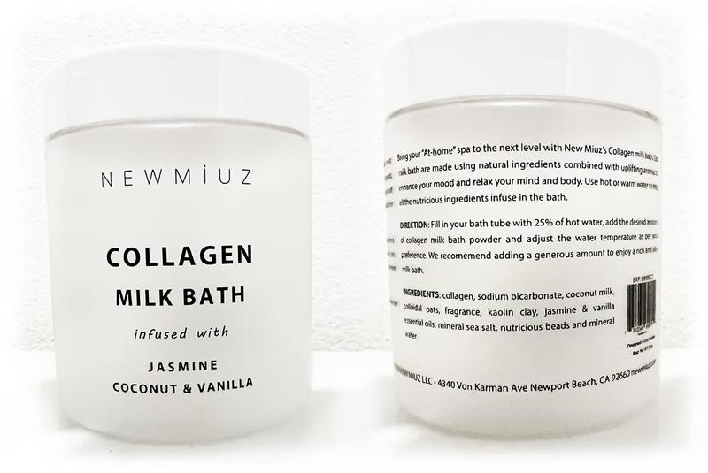 Imagem de Milk Bath Soak New Miuz Creamy Coco Colágeno e Baunilha