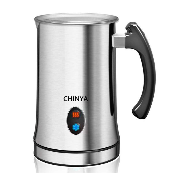 Imagem de Milk Frother, Vaporizador de Leite Automático com Novo Recurso de Densidade de Espuma, Frother Elétrico com Função de Leite Quente ou Frio para Café, Cappuccino e Café da Manhã