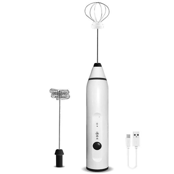 Imagem de Milk Frother Wokex Portátil Recarregável Mini Branco