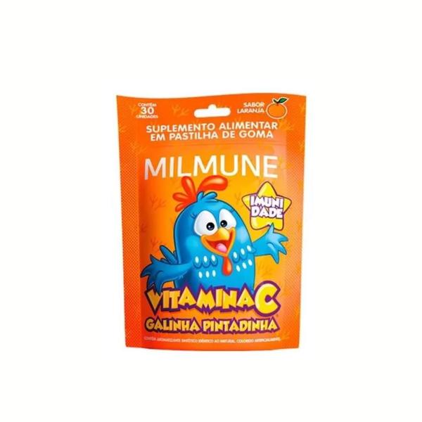 Imagem de Milmune Imunidade Vitamina C Sabor Laranja - Ecofitus