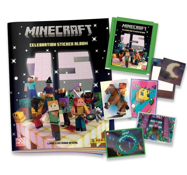 Imagem de MINECRAFT 2024 - Álbum Capa Cartão + 10 envelopes